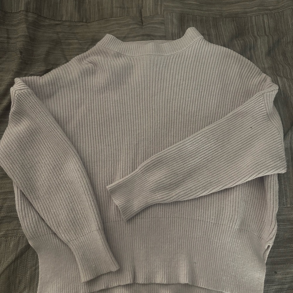 Sincerely Jules Light Purple Ribbed Turtleneck Sweater